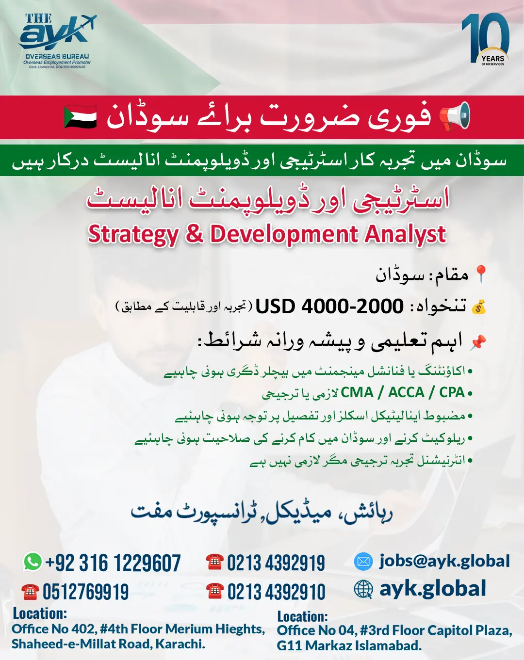 Strategy and Development Analyst Jobs in Sudan 2026